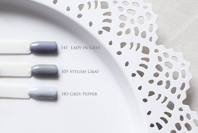 lady in grey stylish gray grey pepper